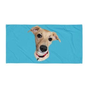 Custom Dog Beach Towel