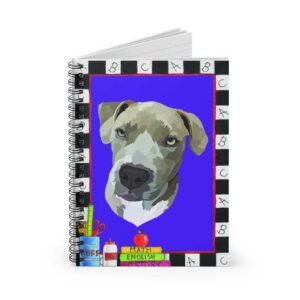 dog spiral notebook