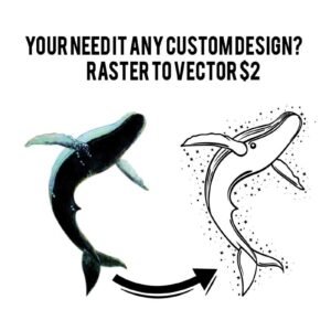 I will Convert any image to svg cut files dxf vector png